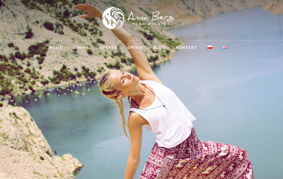 Anna Berg – nauka jogi, pilates i treningi personalne